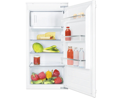 Amica EKSS 361 215 koelkast met vriesvak, afmetingen (B x H x D): 56 x 1028 x 55 cm, koelvak: 124 l, vriesvak: 16 l