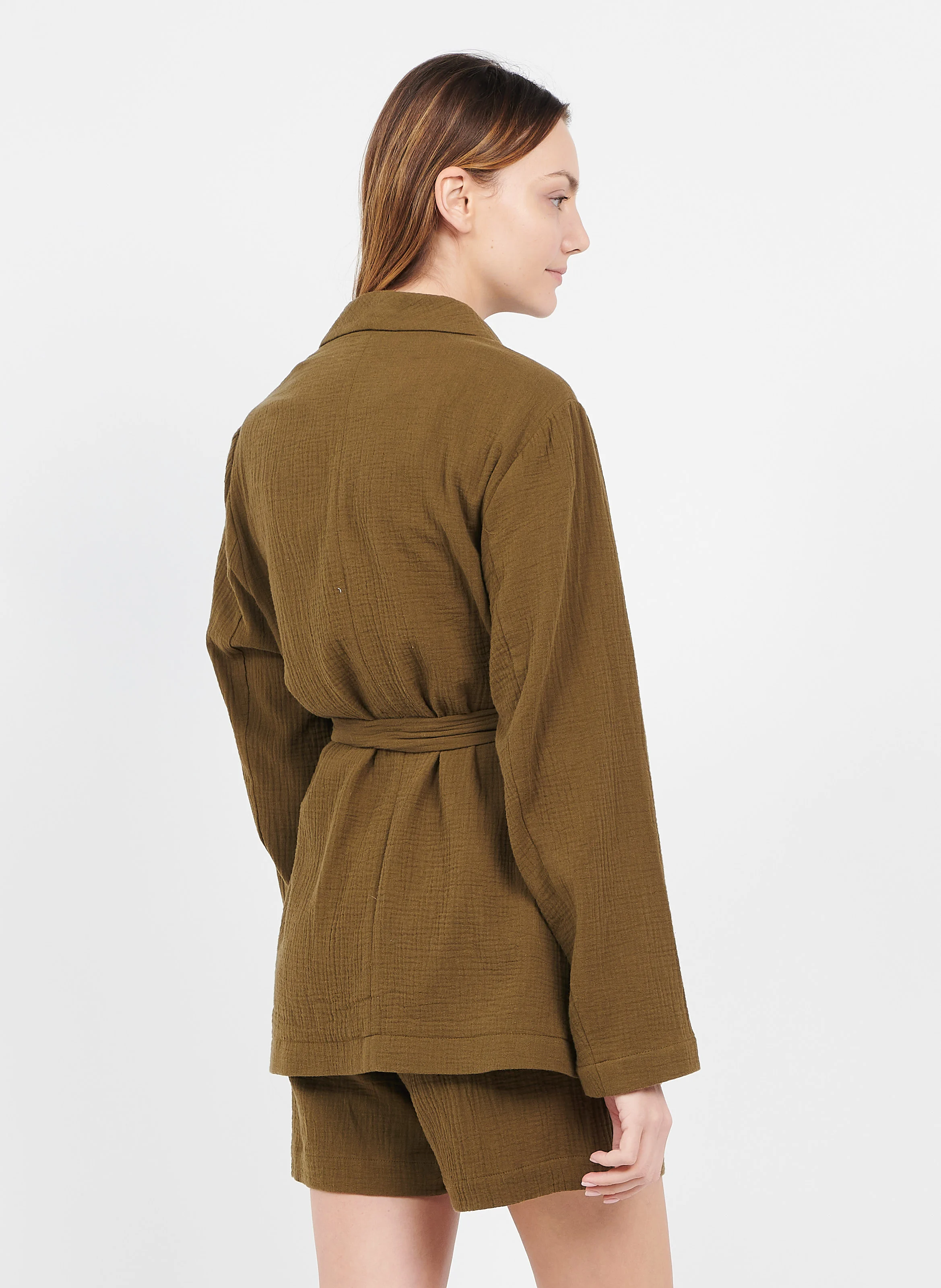 Veste en coton | Kaki