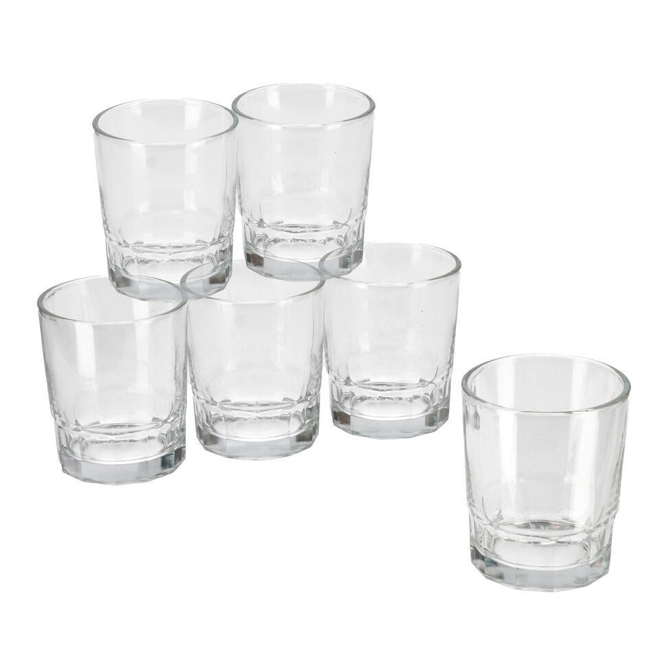 Arcoroc Drinkglazen - 6x - transparant - glas - 265 ml