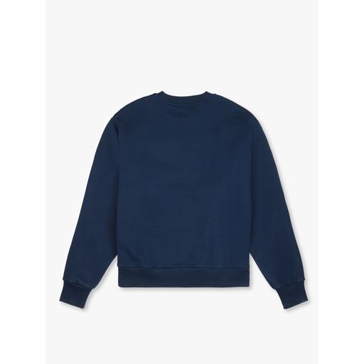 7 DAYS Active Organic Fitted Crewneck Sweatshirt, Pageant Blue, M