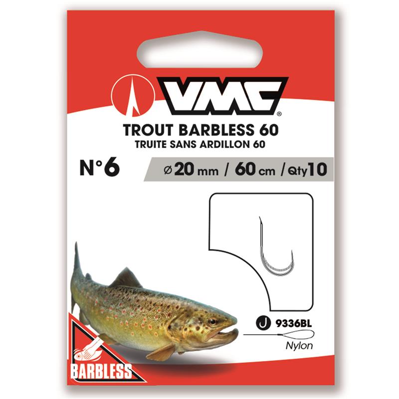Hameçon Monté Vmc Trout Barbless 60