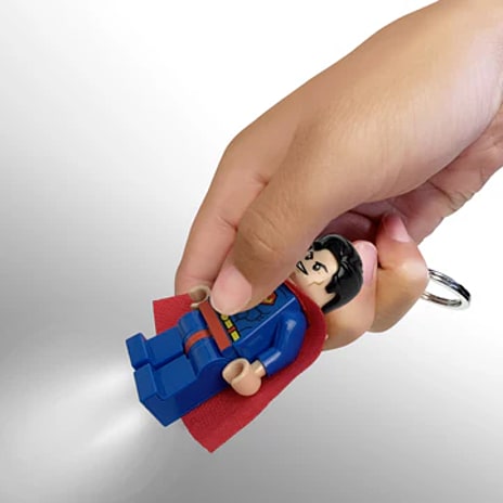 LEGO DC LED Nøglering Superman