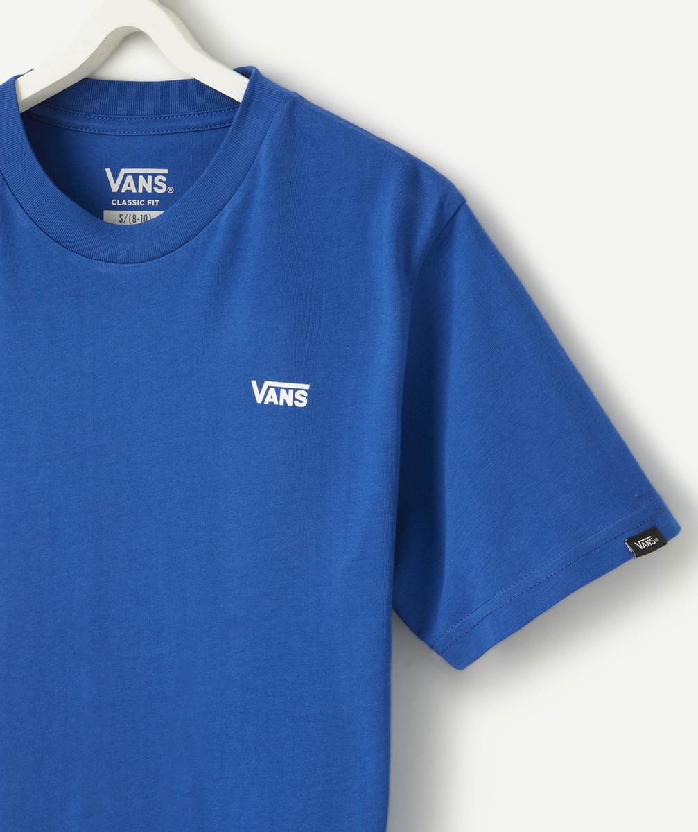 VANST-SHIRT LEFT CHEST EN COTON BLEU AVEC LOGO VANS BLANC