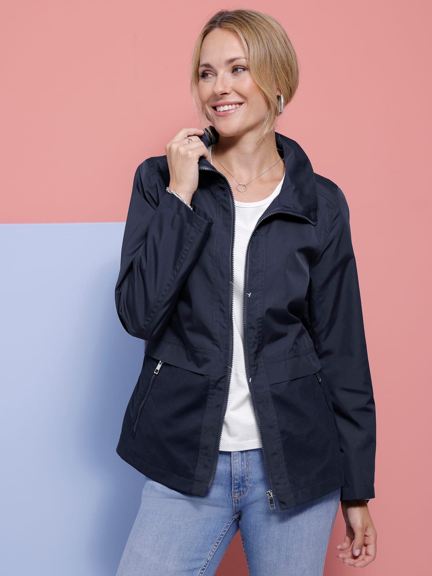 Classic Basics Langjacke ohne Kapuze