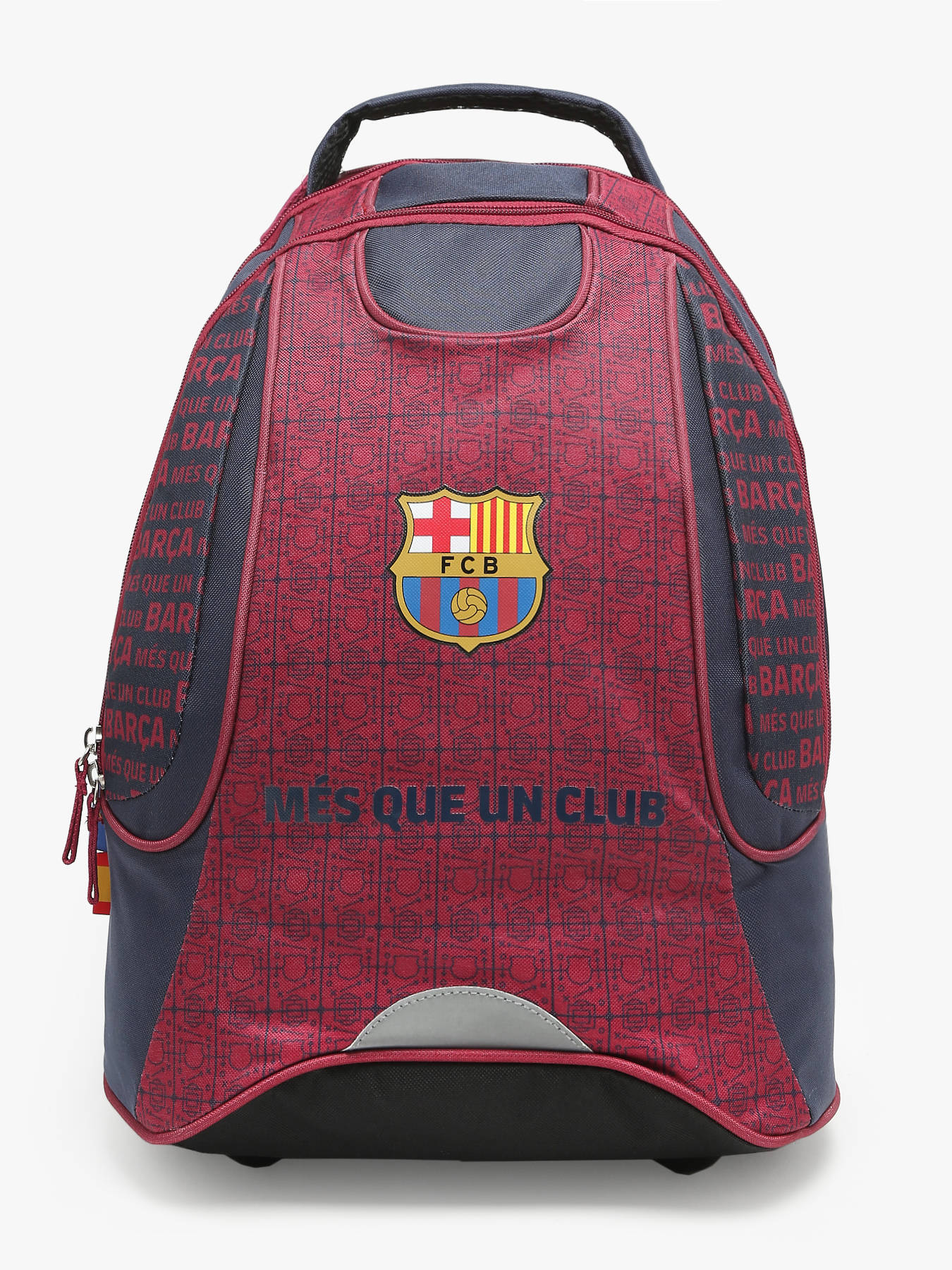 Sac a dos  roulettes 2 compartiments FC BARCELONE