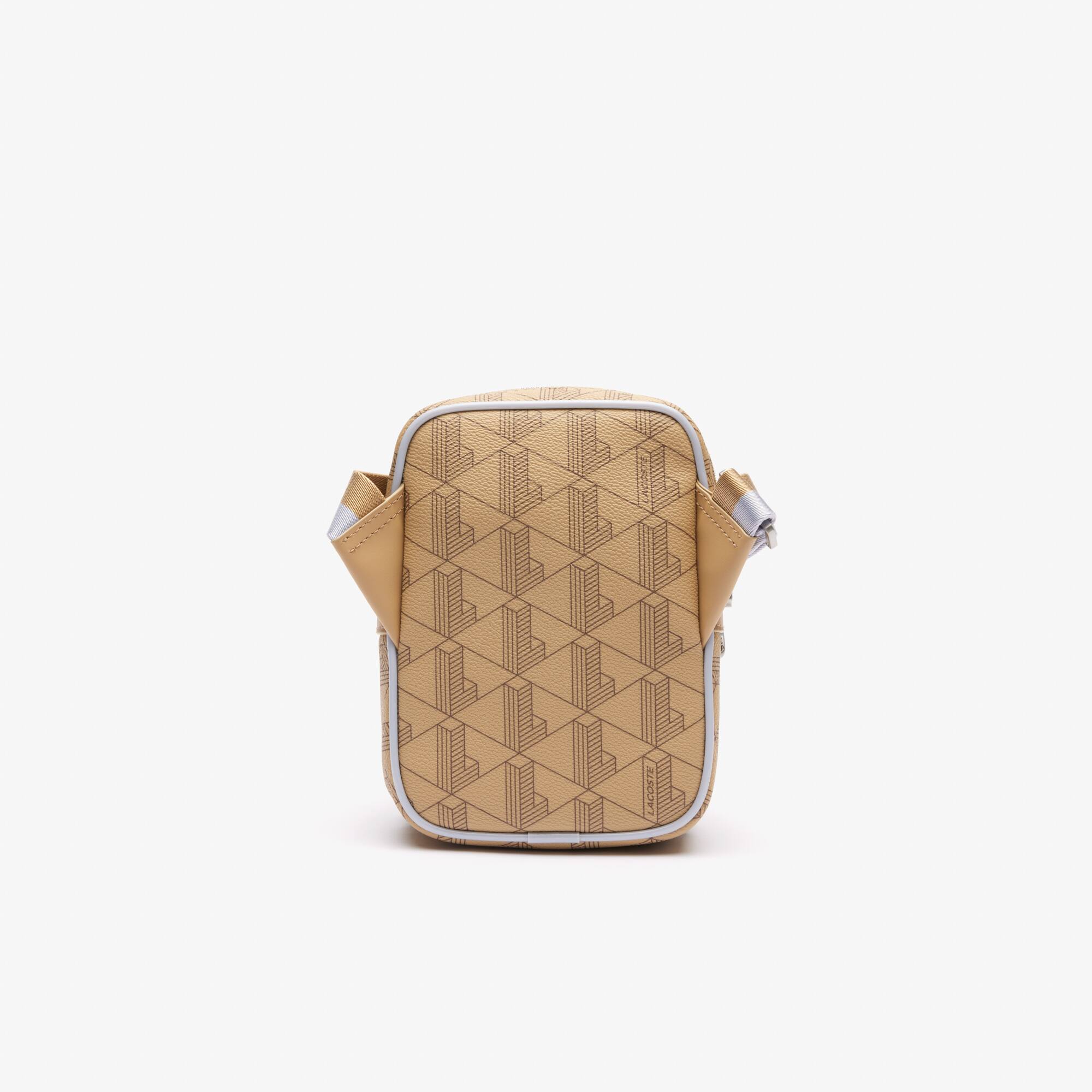 Kleine Umhängetasche The Blend mit genarbtem Effekt Umhängetaschen & Gürteltaschen - Beige - Lacoste - Herren