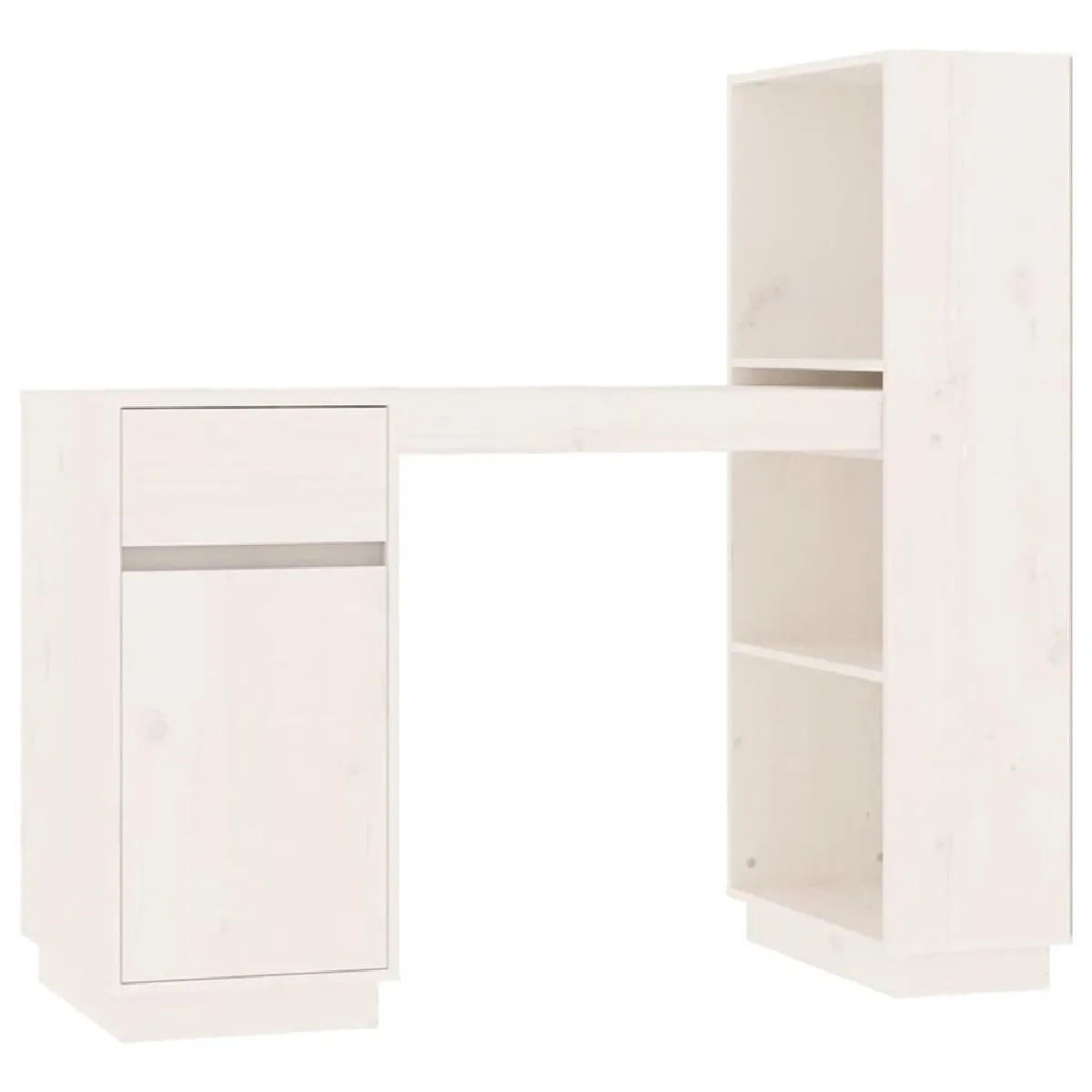 VIDAXL Bureau Bois de pin