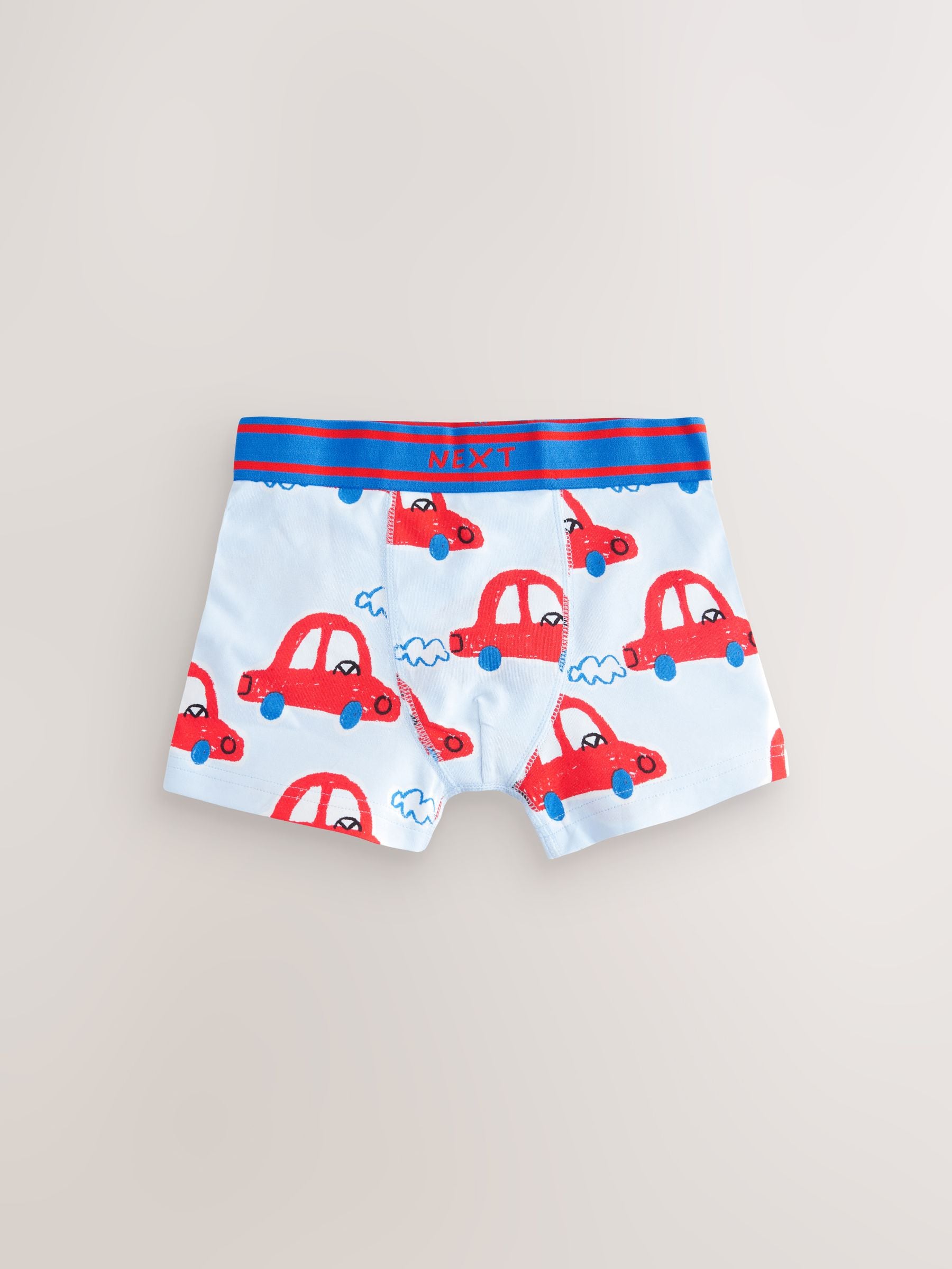 Meerdere autoprints - Verpakking van 7 boxershorts (1,5 - 12 jr)
