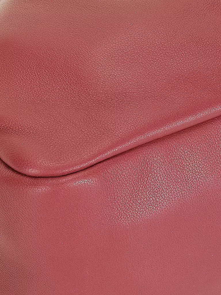 LES VISIONNAIRES Ledertasche - Umhängetasche CAMILLE SILKY beere