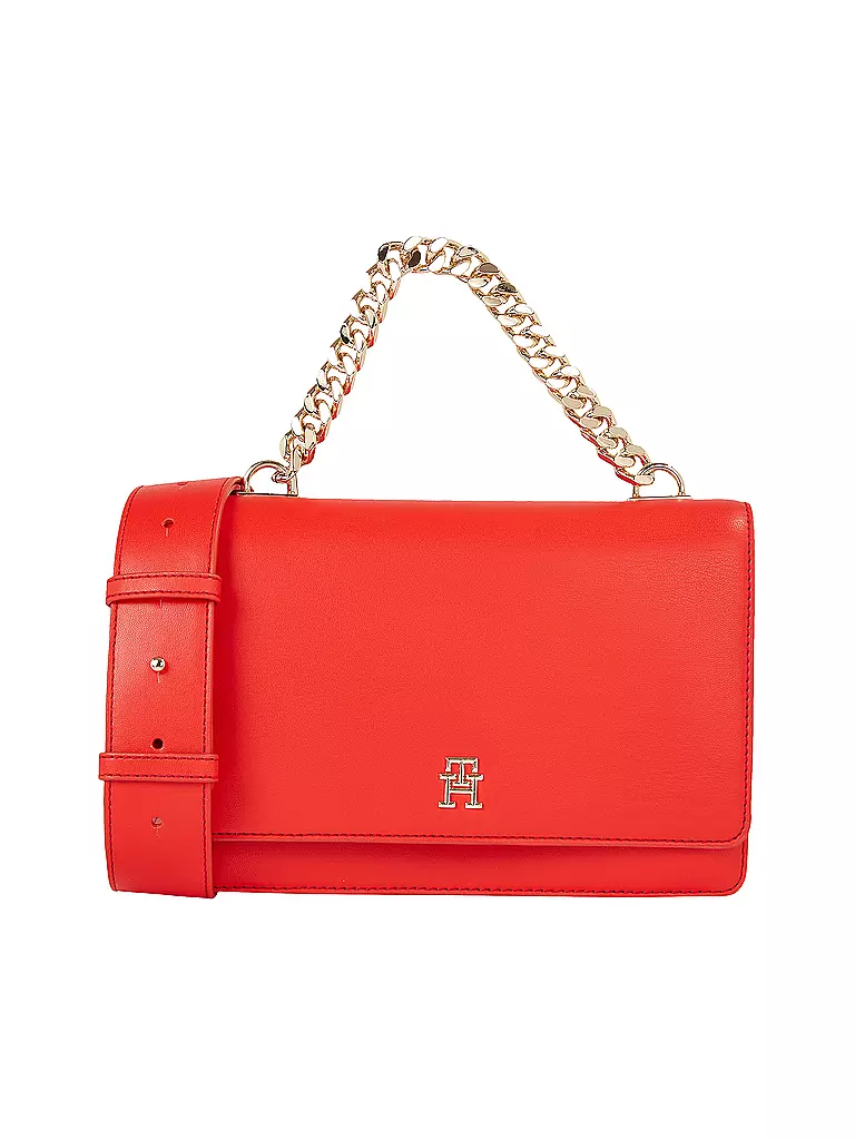 TOMMY HILFIGER Tasche - Umhängetasche TH REFINED rot