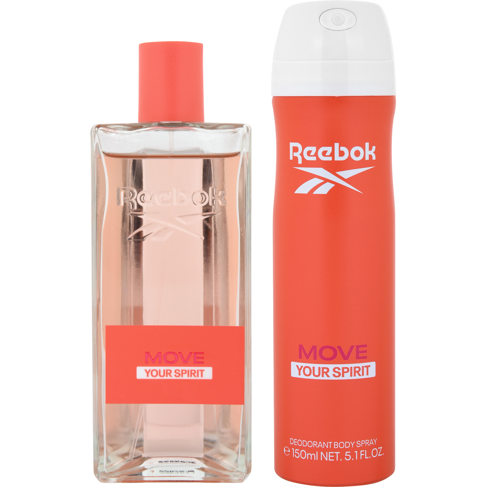 Reebok Move Spirit Eau de Toilette Duftset, 2-teilig