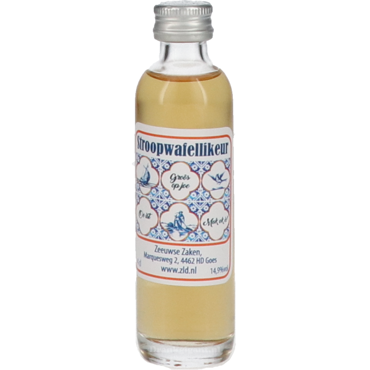 Zeeuwse Stroopwafellikeur Mini 4 cl