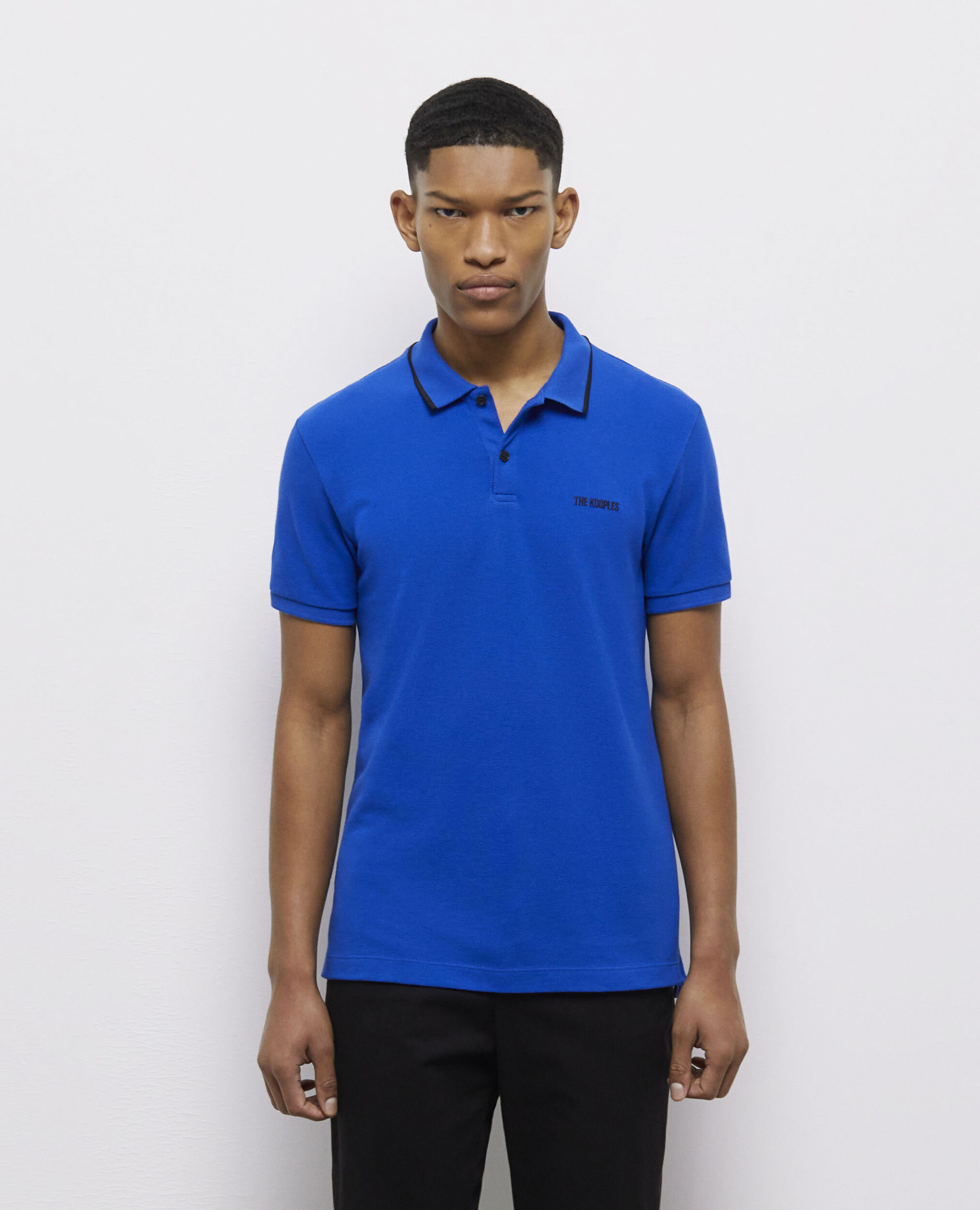 Polo bleu