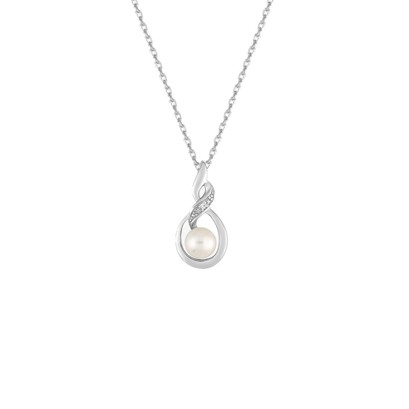Collier Femme - Oxyde de zirconium - Argent 925 - Longueur : 42 cm