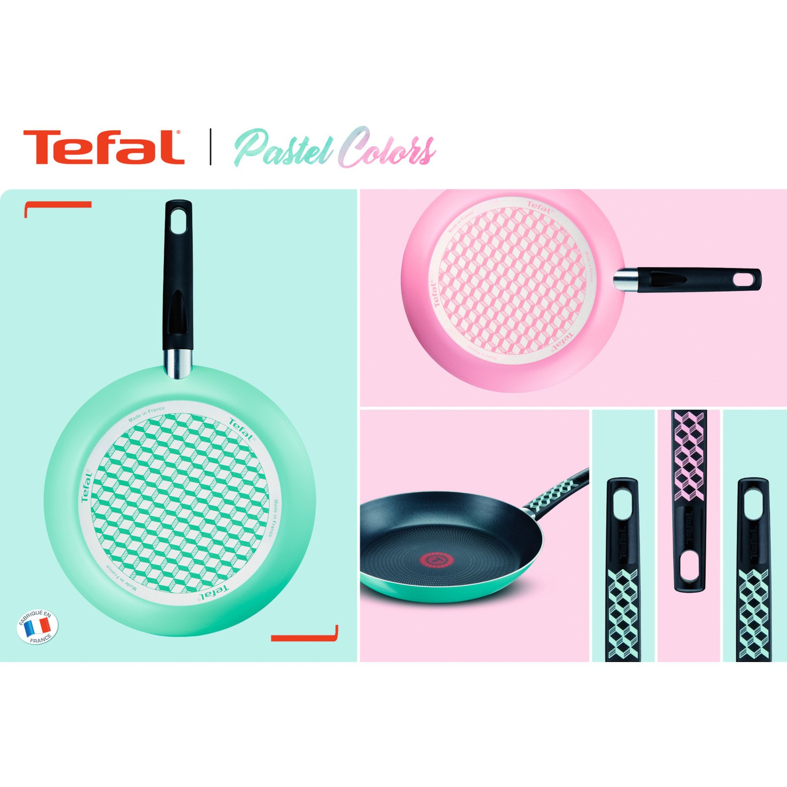 Tefal Bratpfanne Pastel Ø24cm rosa