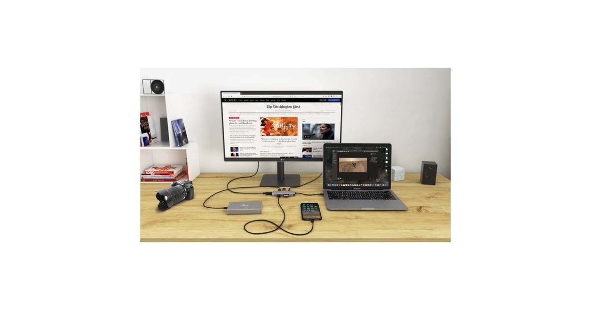 i-tecUSB-C Metal Nano dockingstation  (Grijs)