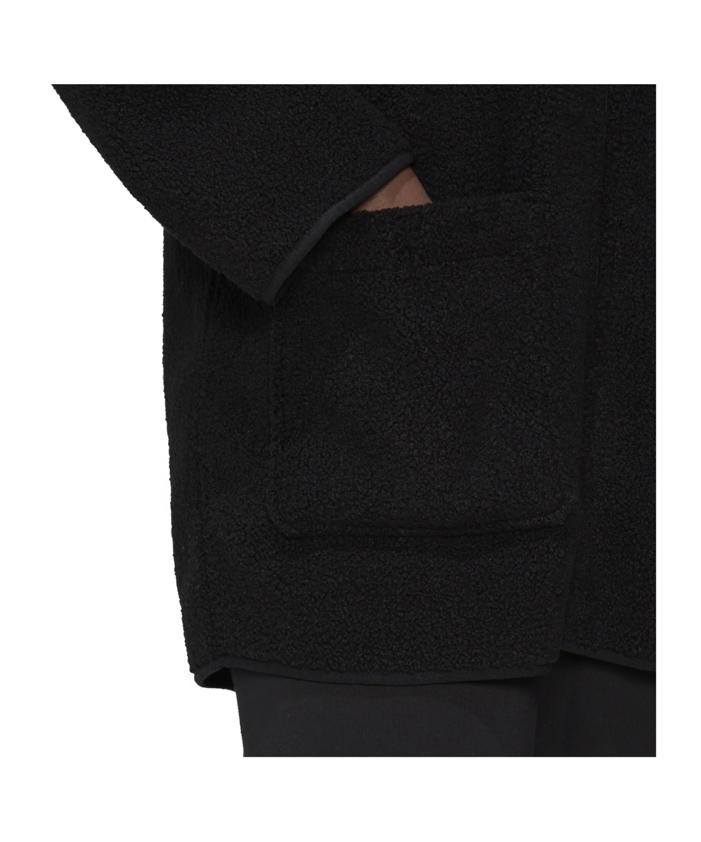 adidas New Kapuzenjacke Damen Schwarz