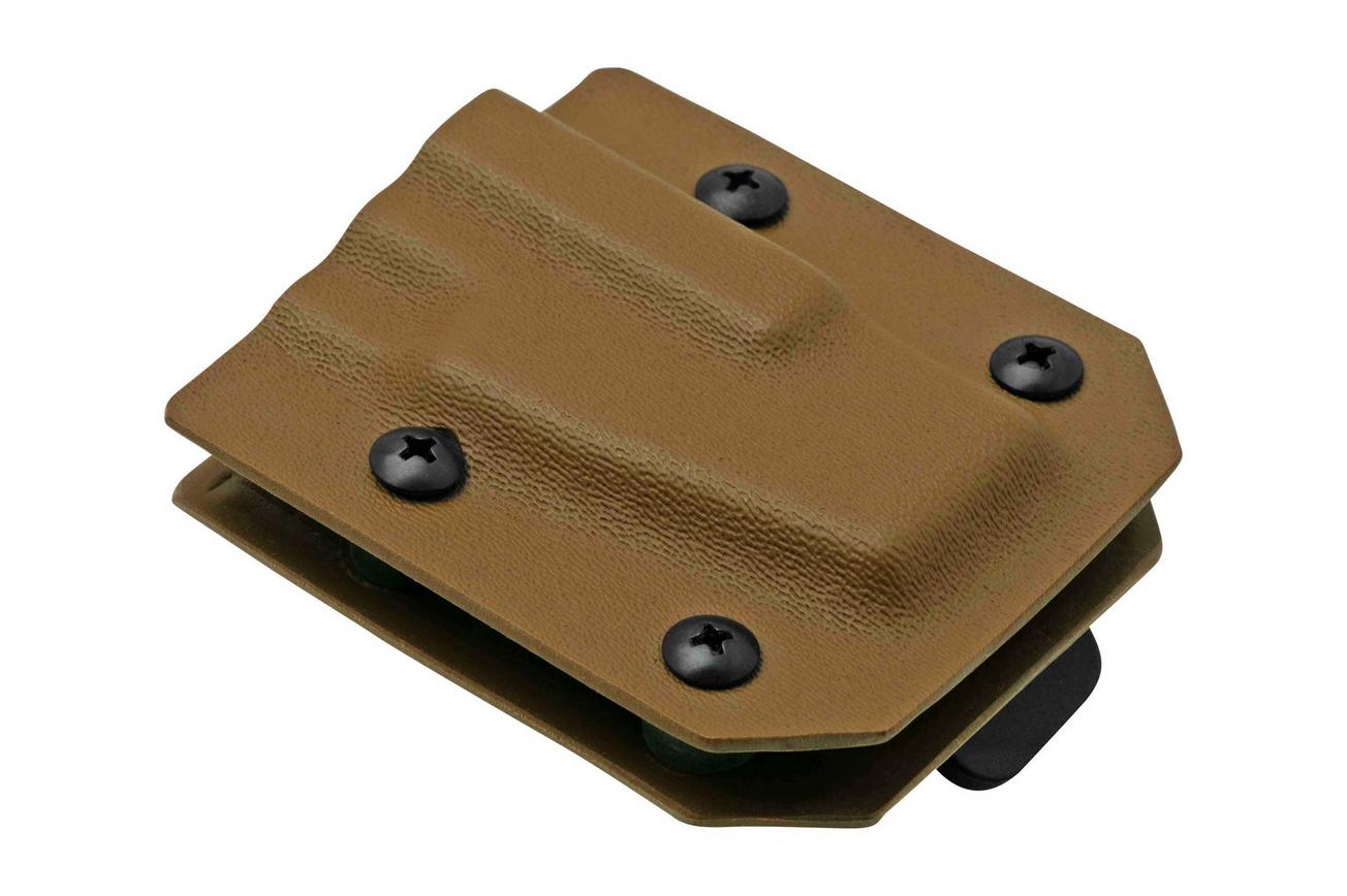 Clip And Carry Kydex Sheath Buck 110, 112, Brown BUCK110-112-BRN riemholster