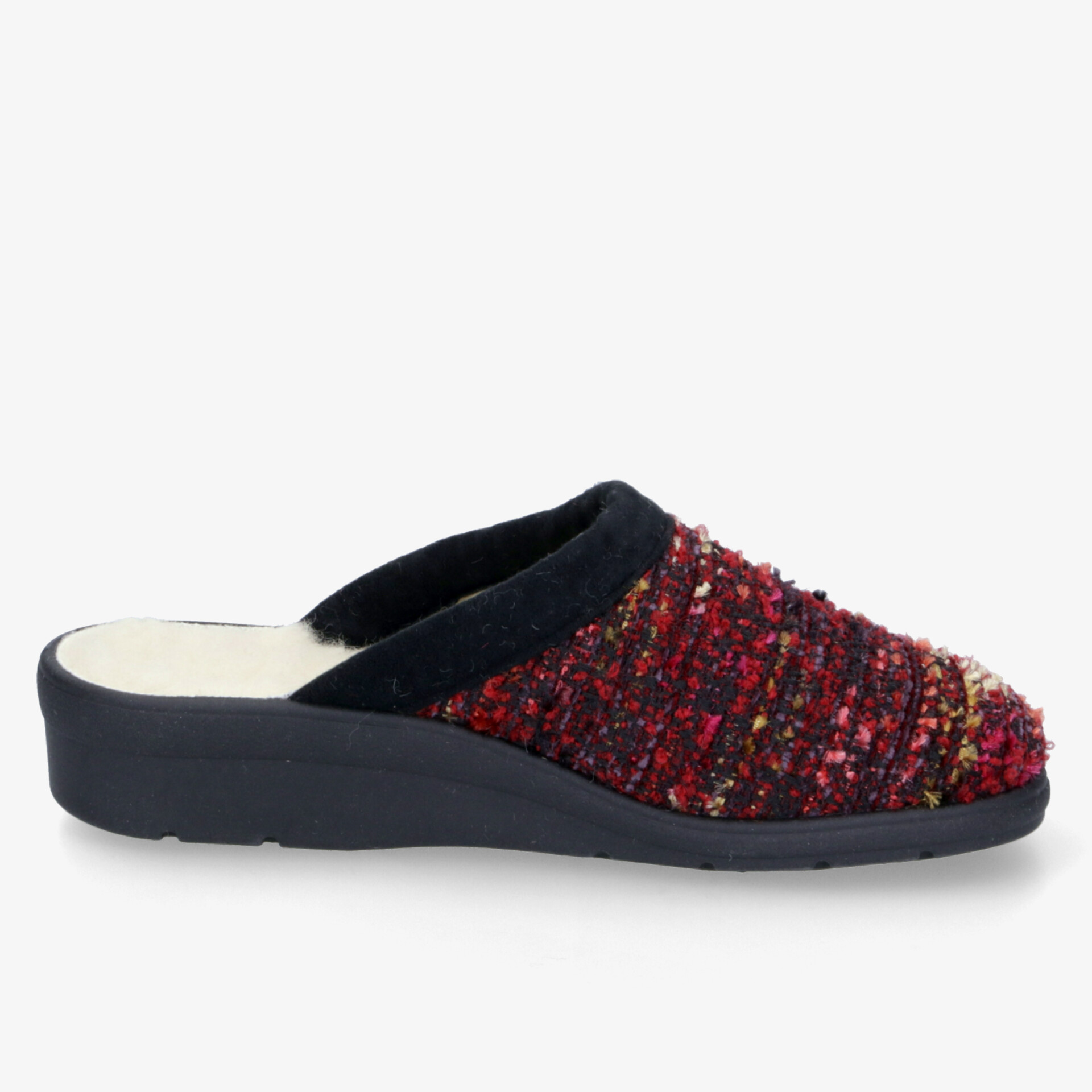 thiesana Damen Hausschuhe rot