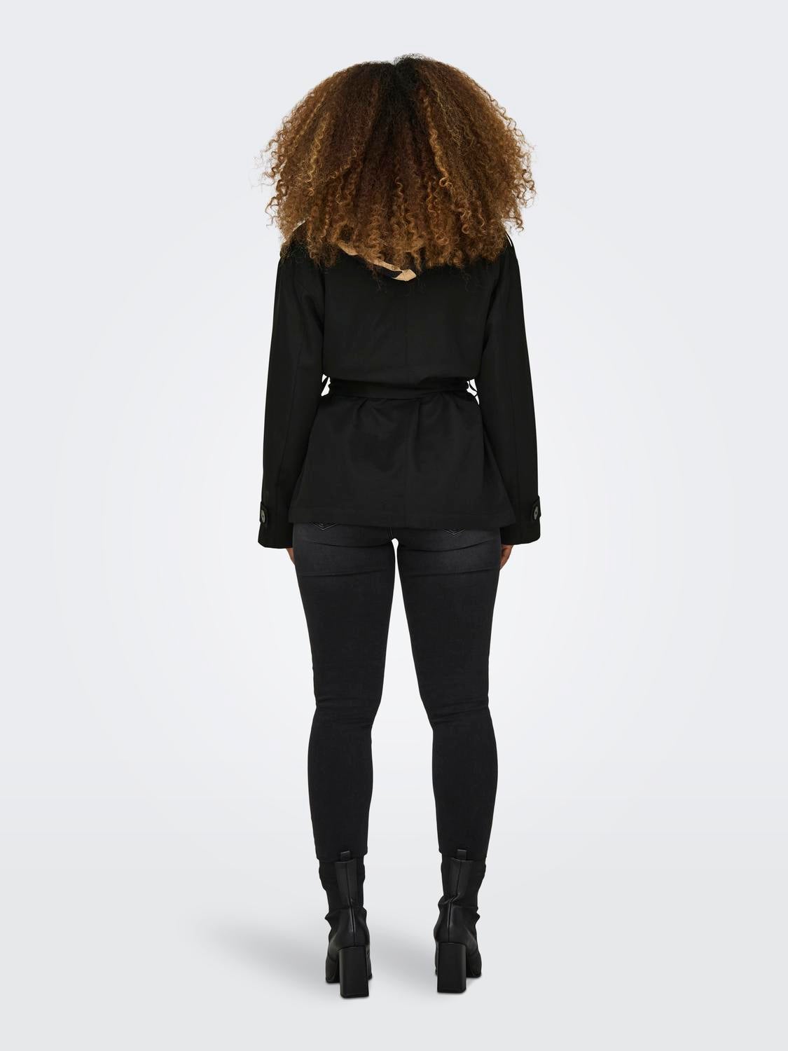 ONLLINE Trenchcoat Black