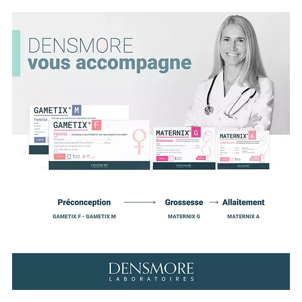 Densmore Gametix M Fertilidade Masculina, Concepção, Reprodução - Tratamento de 1 Mês