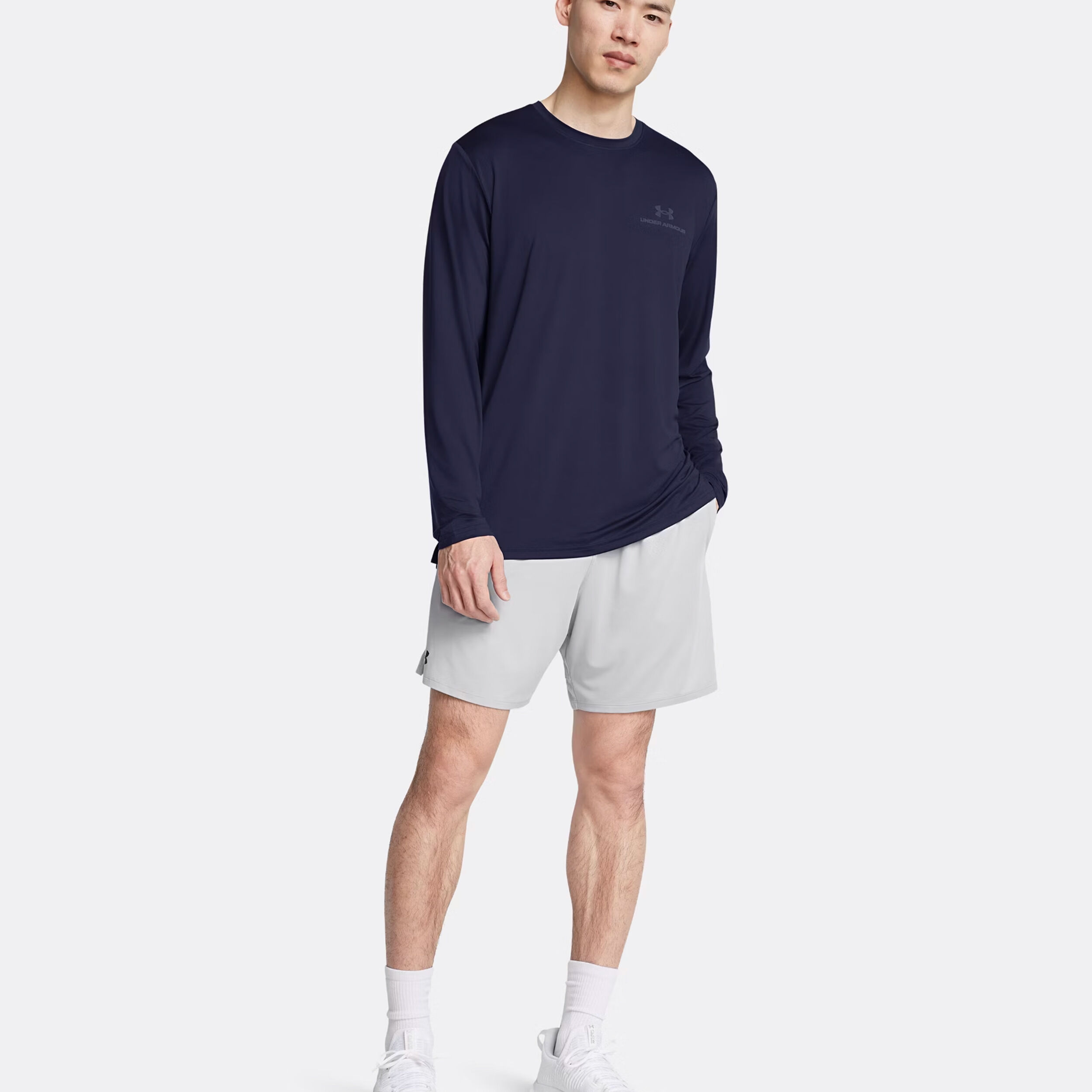 Under Armour Techent 7in Shorts Hommes - Gris