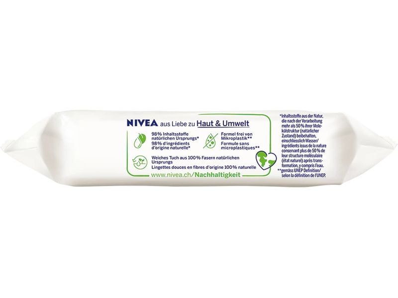 NIVEA Intimpflege Mild Fresh 15 Stück Milde Intimpflege-Tücher mit Aloe-vera und natürlicher Milchsäure