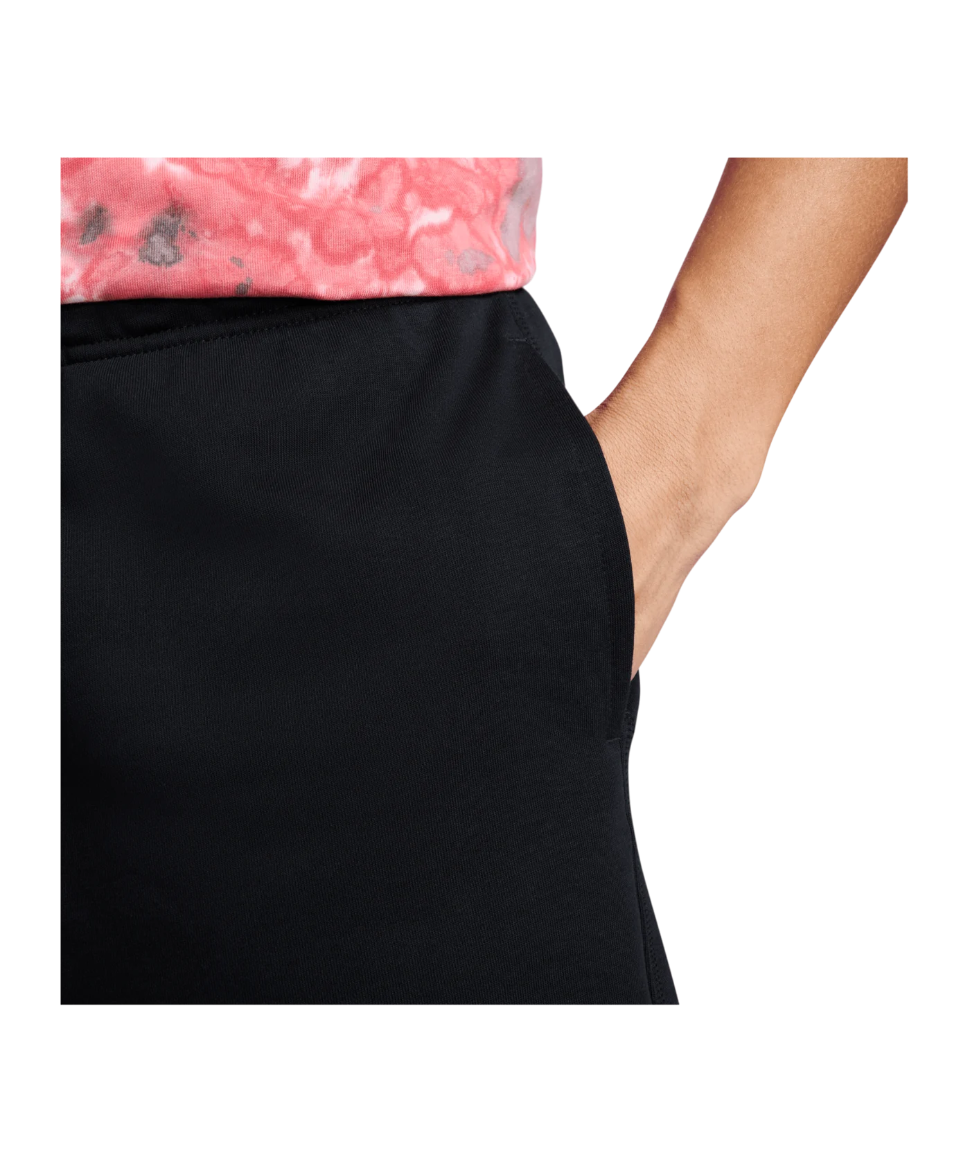 Nike Club French Terry Flow Short Schwarz F010