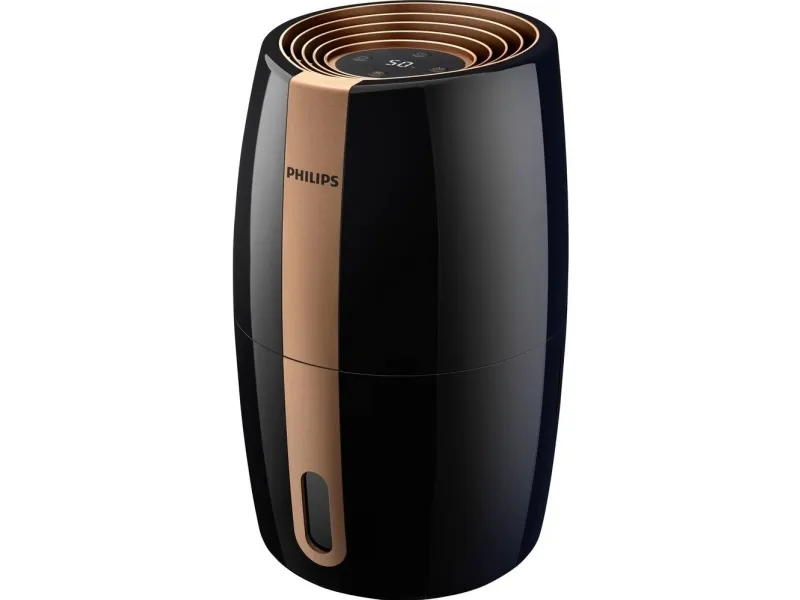 Philips 2000 series HU2718 - Luftfugter - på bord - sort/kobber