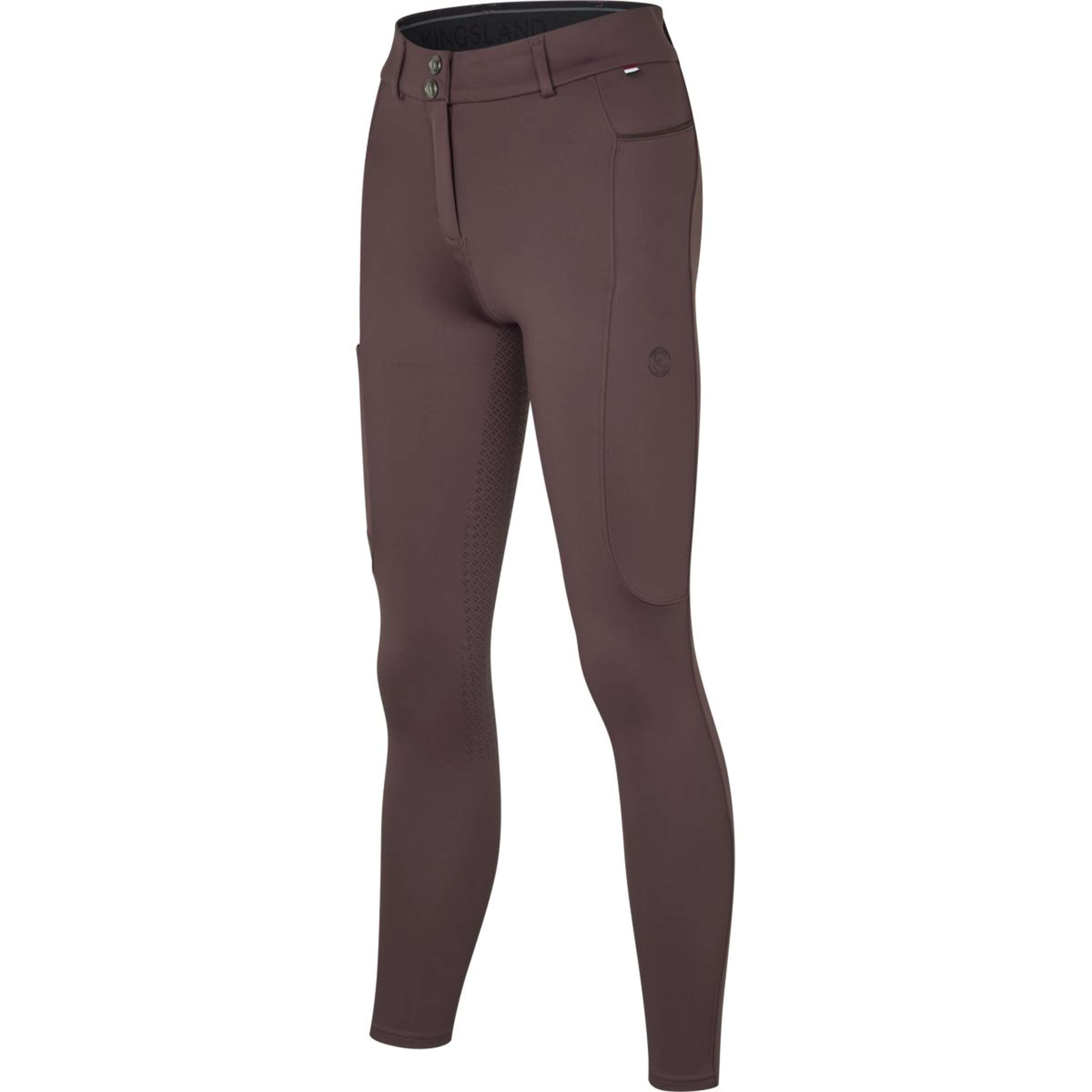 Kingsland Rijbroek KLKornelia Full Grip Raisin