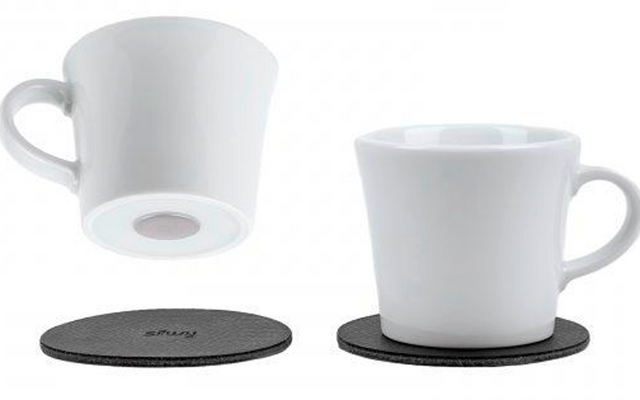 Silwy Porzellan Magnet-Espressotassen 2er-Set (70 ml)