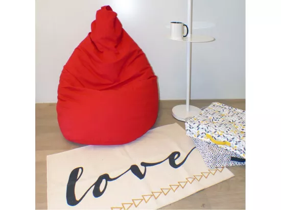 Poire en coton Lana 75 x 110 cm