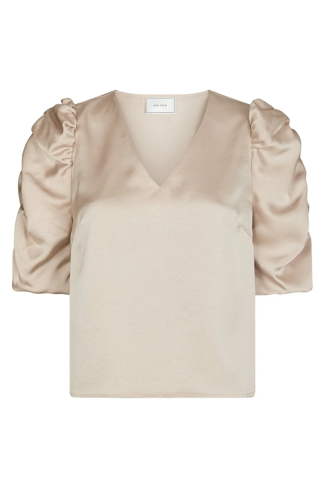 Neo Noir Elba Heavy Sateen Blouse 165799