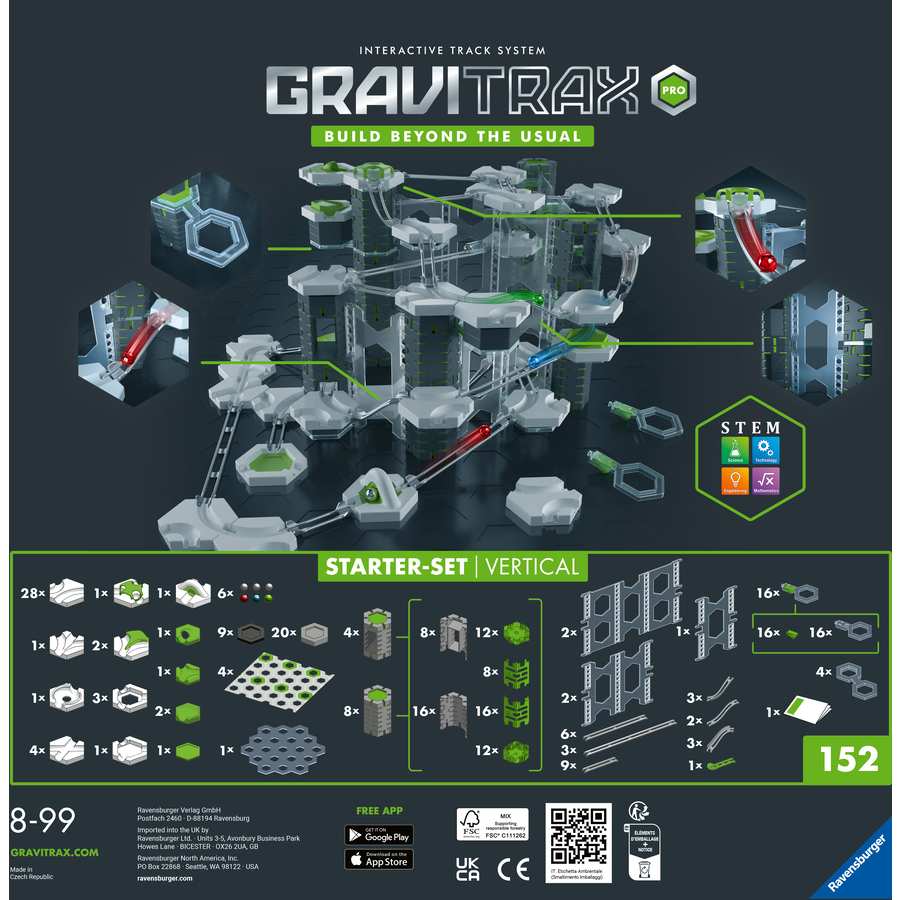 Ravensburger GraviTrax PRO Starter-Set Vertical