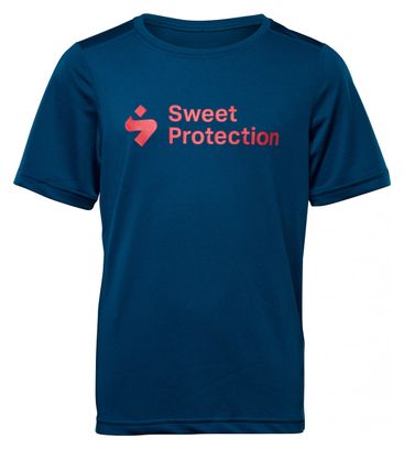 Maillot Manches Courtes Enfant Sweet Protection Hunter Bleu