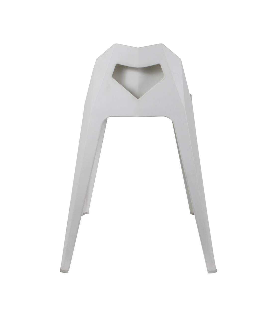 Tabouret design Origami - Blanc