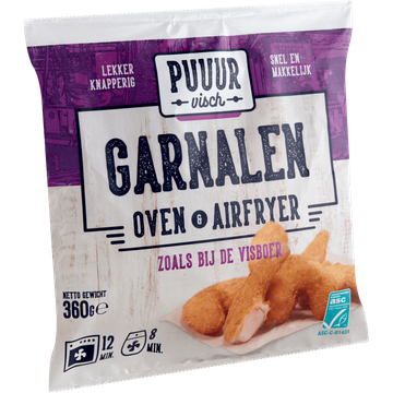 Puuur Visch Garnalen Oven & Airfryer 360 g