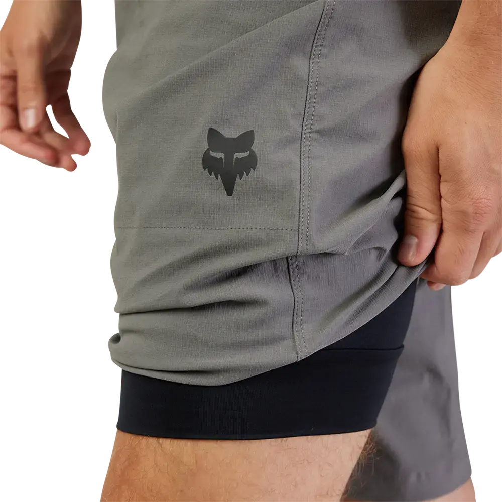 Fox Ranger Lite MTB Fietsbroek Kort Grijs Heren