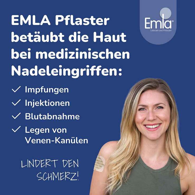 Emla Pflaster, 2X1 St