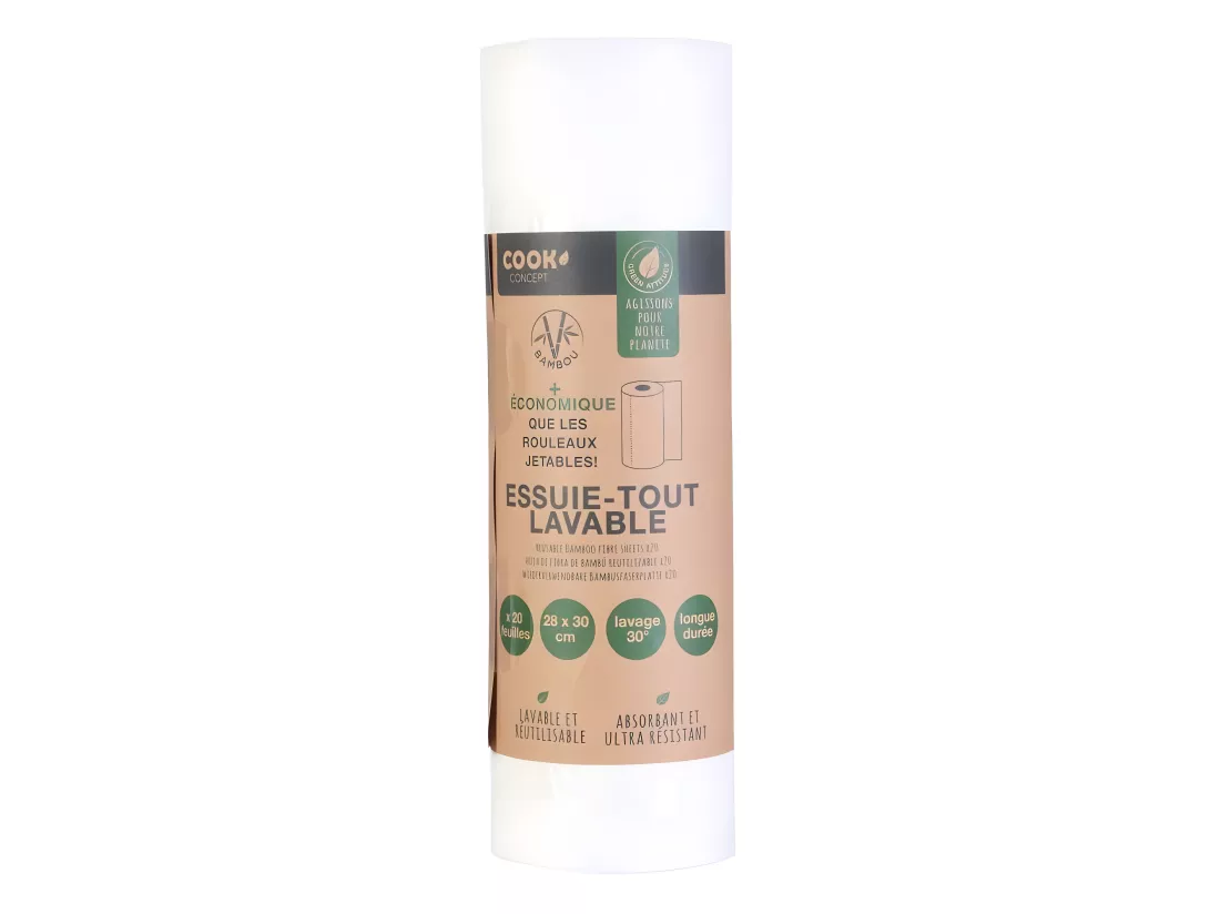 Essuie-tout réutilisable Eco concept Unitaire