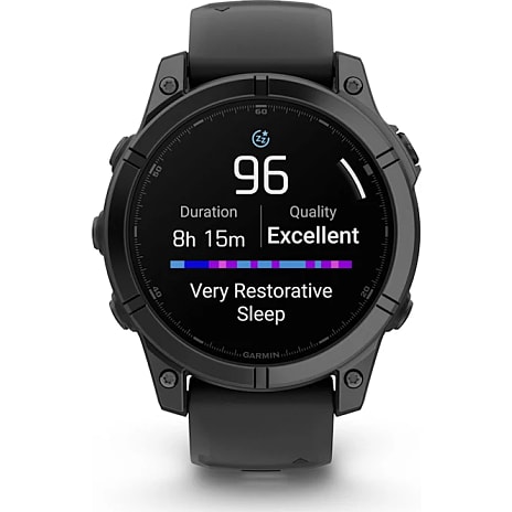 Garmin Fenix E smartwatch – sort