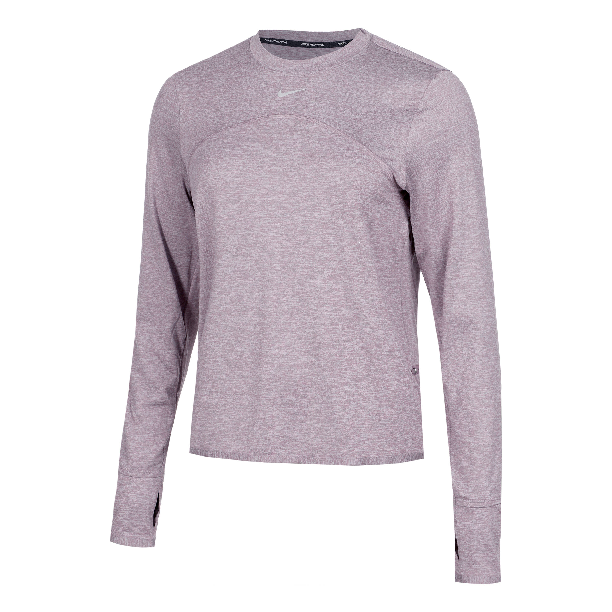 Nike Dri-Fit Swift Element UV Crew-Neck Top De Course Femmes - Lilas