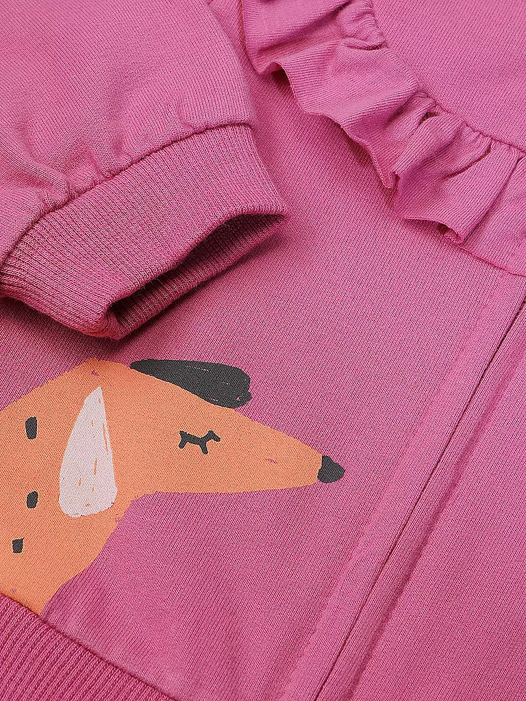 SANETTA Baby Sweatjacke pink