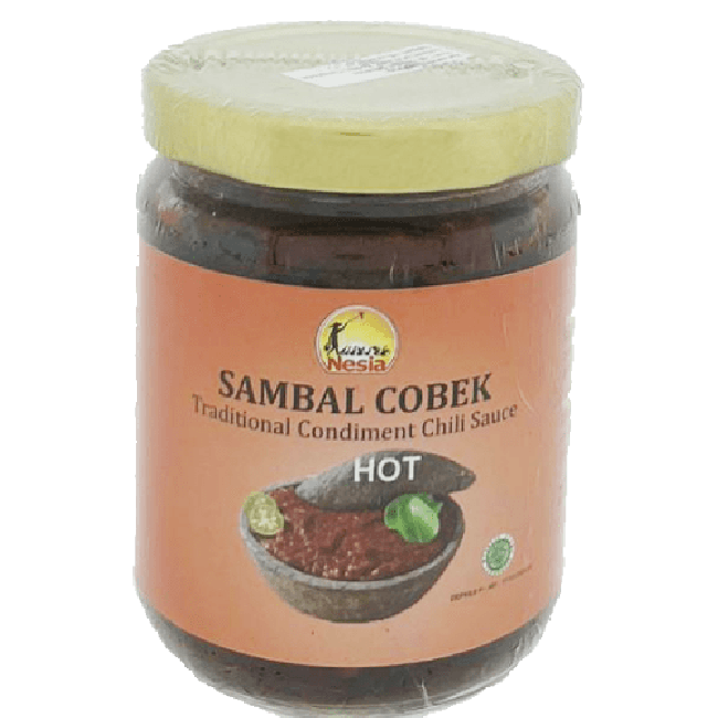 Nesia Sambal Cobek Traditionele Kruiderij Chilisaus 250g