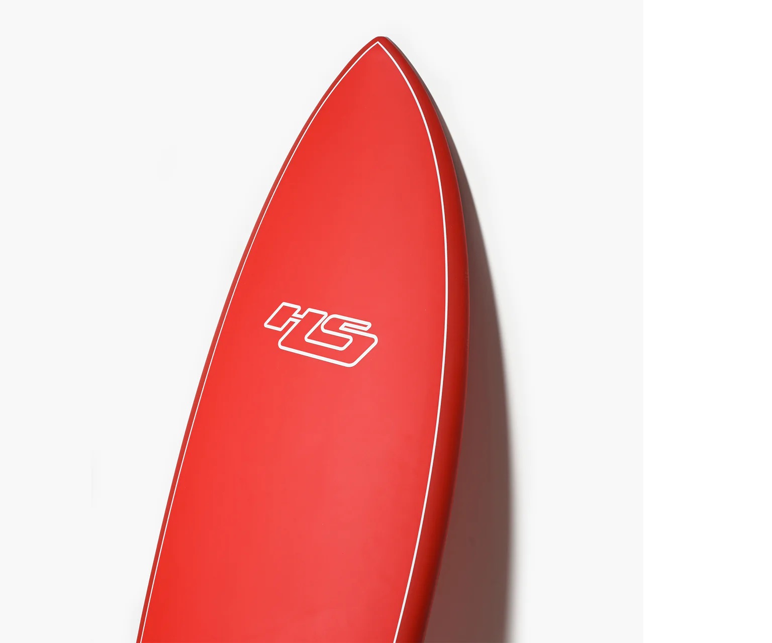 Haydenshapes Hypto Krypto Twin Pin - FF -  Signal Red - 5'8