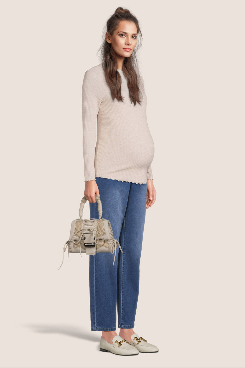 VERO MODA MATERNITY mom zwangerschapsjeans VMMZIA medium blue denim