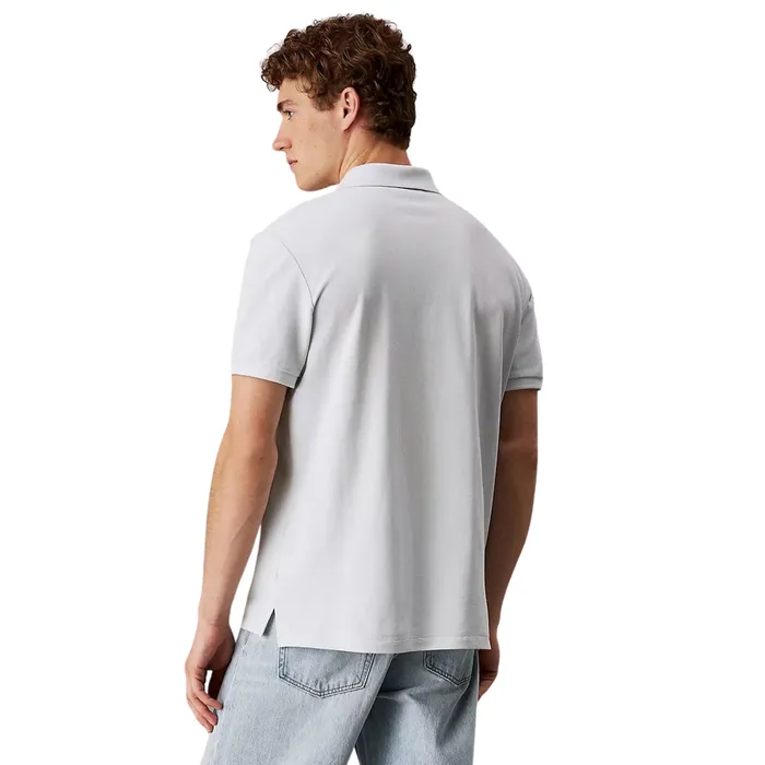 Calvin Klein SS Monogram Piqué Polo Heren