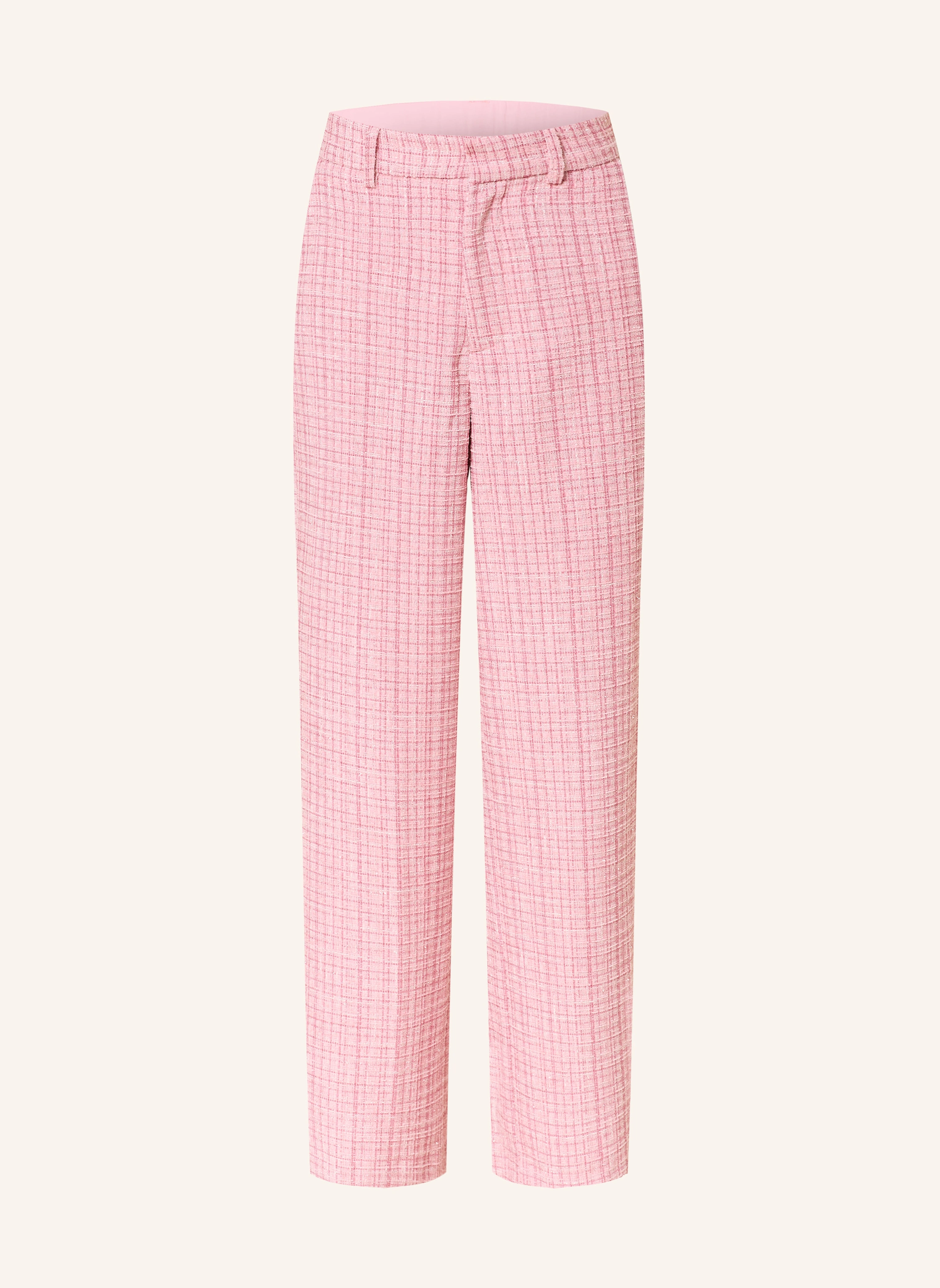 NEO NOIR Bouclé-Hose EMMETT mit Glitzergarn