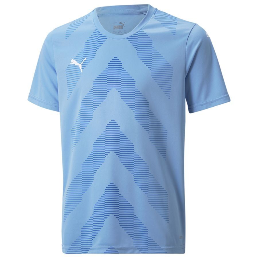 PUMA Maillot teamGLORY - Bleu Clair/Blanc Enfant