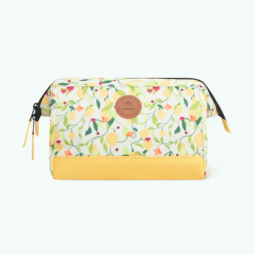Trousse de toilette Rue du Panier jaune